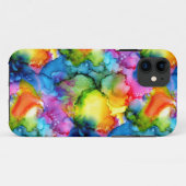 Abstrakte Gefärbte Krawatte des Regenbogens Case-Mate iPhone Hülle (Rückseite (Horizontal))