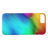 Abstrakte Gefärbte Krawatte des Regenbogens Case-Mate iPhone Hülle (Rückseite (Horizontal))