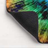 Abstrakte Gefärbte Krawatte Mousepad (Ecke)