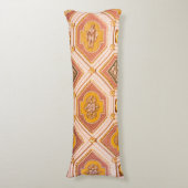 Abstrakte, gelbrosa Decke Seitenschläferkissen (Vorderseite Vertikal)