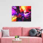 Abstrakte gemischte Gefühl Leinwanddruck (Insitu (Wohnzimmer))