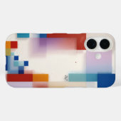 Abstrakte gemoetrische, moderne Kunst - farbige Ab Case-Mate iPhone Hülle (Rückseite (Horizontal))