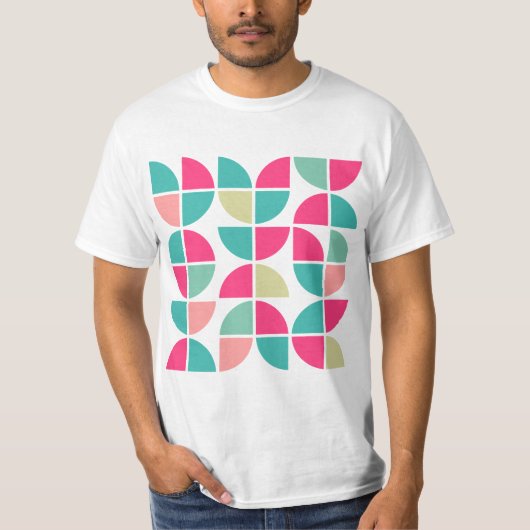 Abstrakte Geometrie 110421 T-Shirt (Vorderseite)