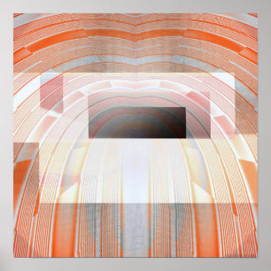 Abstrakte Geometrie 3.3a Poster