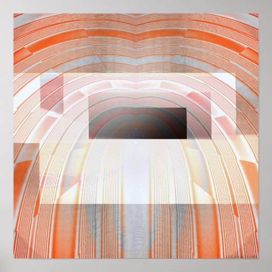 Abstrakte Geometrie 3.3a Poster (Vorne)