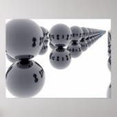 Abstrakte Geometrie A Poster (Vorne)