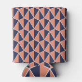 Abstrakte Geometrie: Art Deco Nahtlos Dosenkühler (Rückseite)