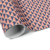 Abstrakte Geometrie: Art Deco Nahtlos Geschenkpapier (Rolleneckpunkt)