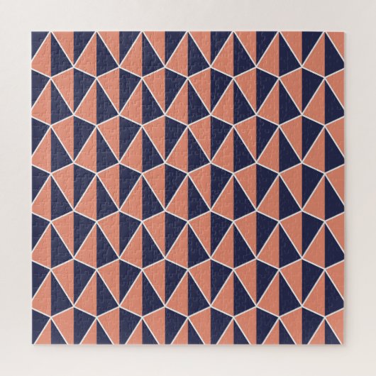 Abstrakte Geometrie: Art Deco Nahtlos Puzzle (Vertikal)