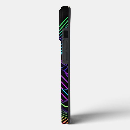 Abstrakte Geometrie Case-Mate iPhone Hülle (Rückseite / Links)