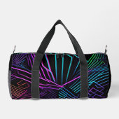 Abstrakte Geometrie Duffle Bag (Rückseite)
