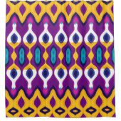 Abstrakte Geometrie Duschvorhang (Vorderseite)