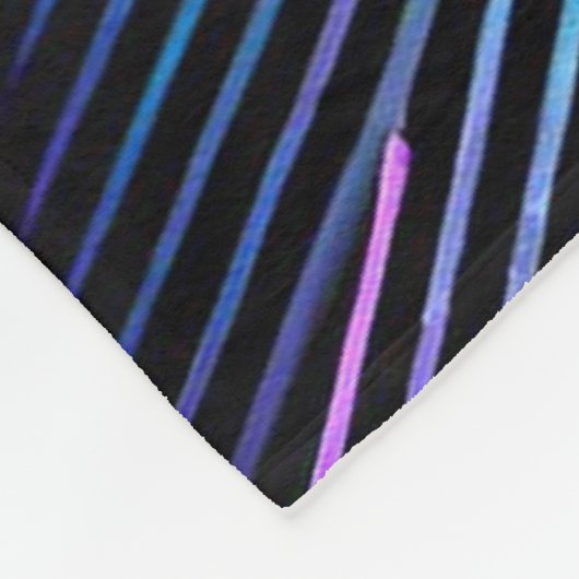 Abstrakte Geometrie Fleecedecke (Ecke)