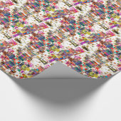 Abstrakte Geometrie Geschenkpapier (Ecke)