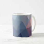 Abstrakte Geometrie Kaffeetasse (VorderseiteRechts)