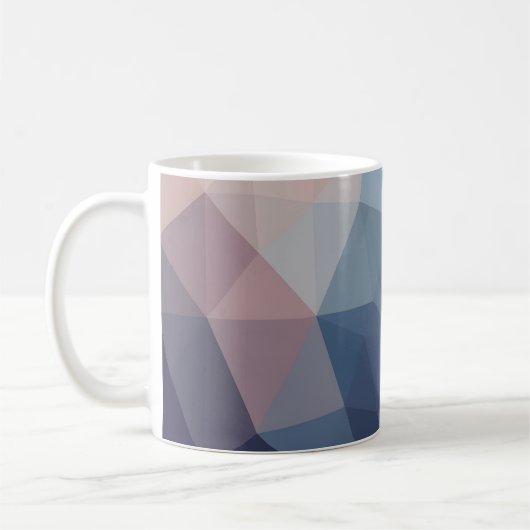 Abstrakte Geometrie Kaffeetasse (Links)