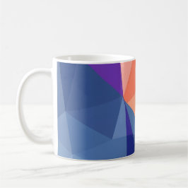 Abstrakte Geometrie Kaffeetasse