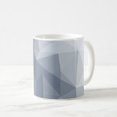 Abstrakte Geometrie Kaffeetasse (VorderseiteRechts)