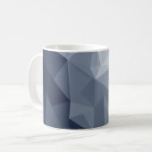 Abstrakte Geometrie Kaffeetasse (Vorderseite Links)