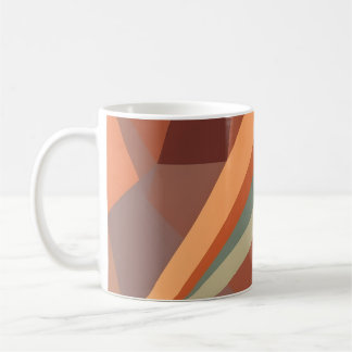 Abstrakte Geometrie Kaffeetasse