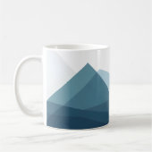 Abstrakte Geometrie Kaffeetasse (Links)