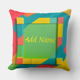 Abstrakte Geometrie Kissen