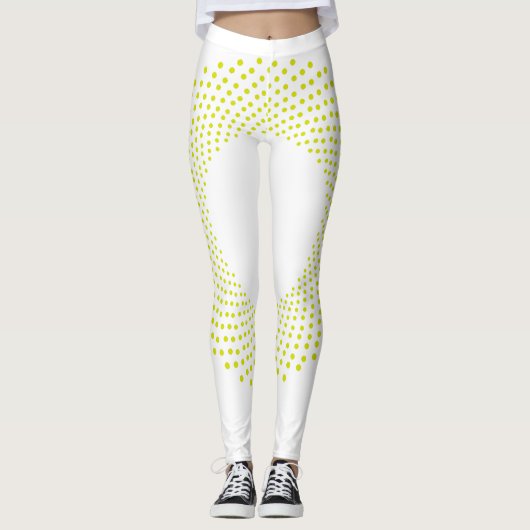 Abstrakte Geometrie Leggings (Vorderseite)