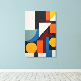 Abstrakte Geometrie Leinwanddruck