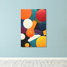 Abstrakte Geometrie Leinwanddruck