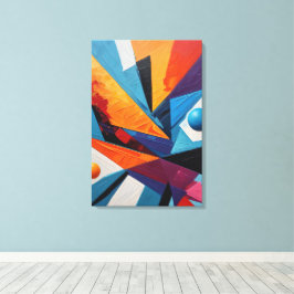 Abstrakte Geometrie Leinwanddruck