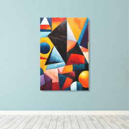 Abstrakte Geometrie Leinwanddruck