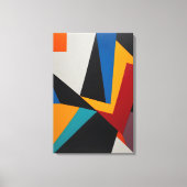 Abstrakte Geometrie Leinwanddruck (Vorderseite)
