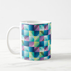 Abstrakte Geometrie nahtlos Kaffeetasse