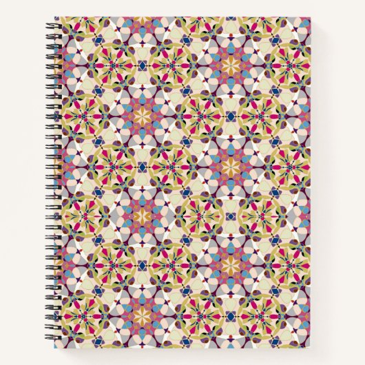 Abstrakte Geometrie Notizblock (Vorderseite)