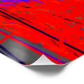 Abstrakte Geometrie Poster (Ecke)