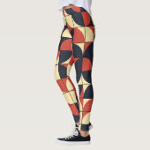 Abstrakte Geometrie: Rechenkunst. Leggings (Links)
