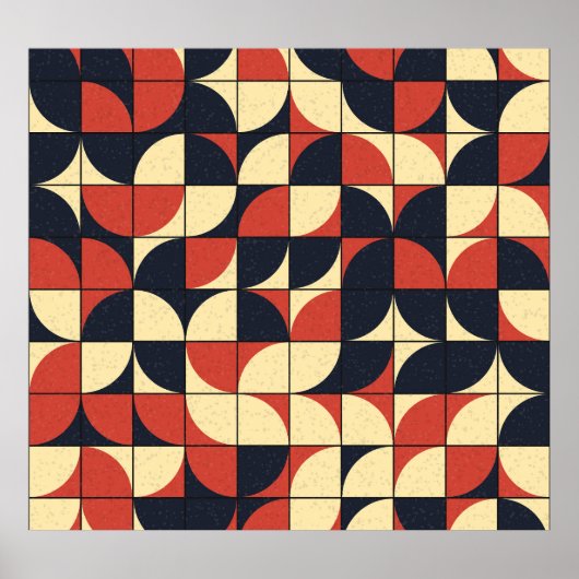 Abstrakte Geometrie: Rechenkunst. Poster (Vorne)