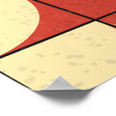 Abstrakte Geometrie: Rechenkunst. Poster (Ecke)