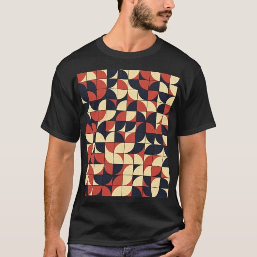 Abstrakte Geometrie: Rechenkunst. T-Shirt (Vorderseite)