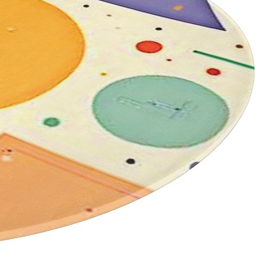 Abstrakte Geometrie Schneidebrett (Ecke)