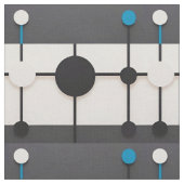 Abstrakte Geometrie Stoff (Nahaufnahme)