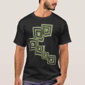 Abstrakte Geometrie T-Shirt (Vorderseite)