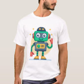 Abstrakte Geometrie T-Shirt (Vorderseite)