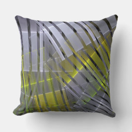 Abstrakte geometrisch gestreifte Dekoration Kissen