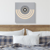 Abstrakte geometrische Arche Leinwanddruck (Insitu (Schlafzimmer))