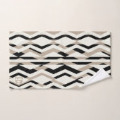 Abstrakte geometrische Art Deco Badetuch Set (Handtuch)