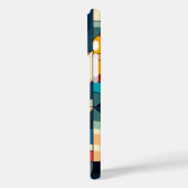Abstrakte geometrische Art - Farbgitterkomposition Case-Mate iPhone Hülle (Rückseite / Links)