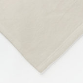 Abstrakte geometrische Blumenmuster Fleecedecke (Ecke)