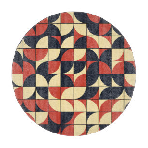 Abstrakte geometrische: computergenerierte Kunst. Schneidebrett