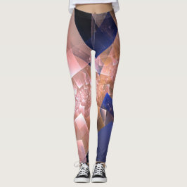 Abstrakte geometrische Dekoration Leggings